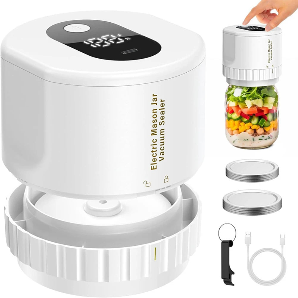 Automatic Mason Jar Vacuum Sealer