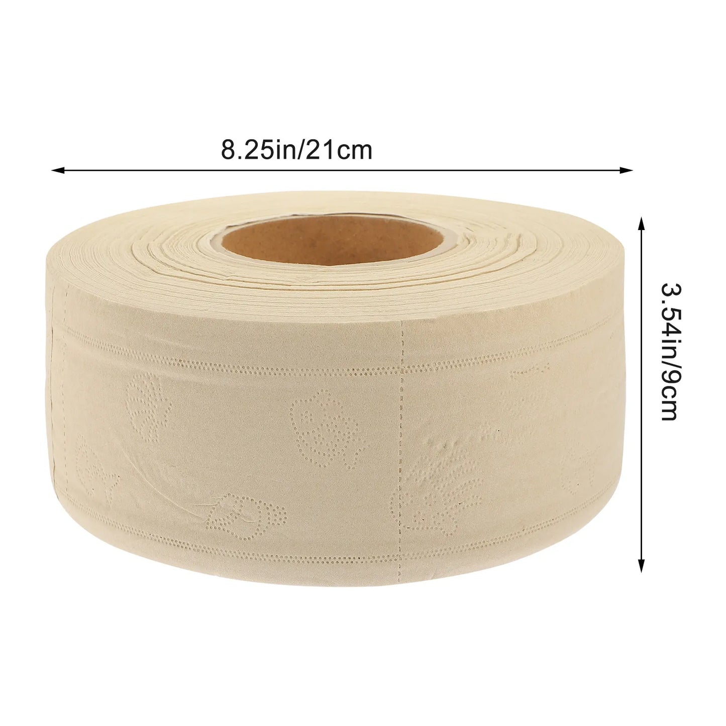 Large Roll Wood Pulp Toilet Paper