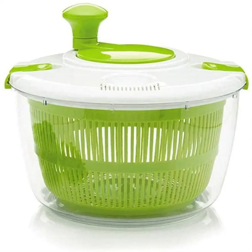 Multifunction Manual Salad Spinner & Vegetable Dehydrator
