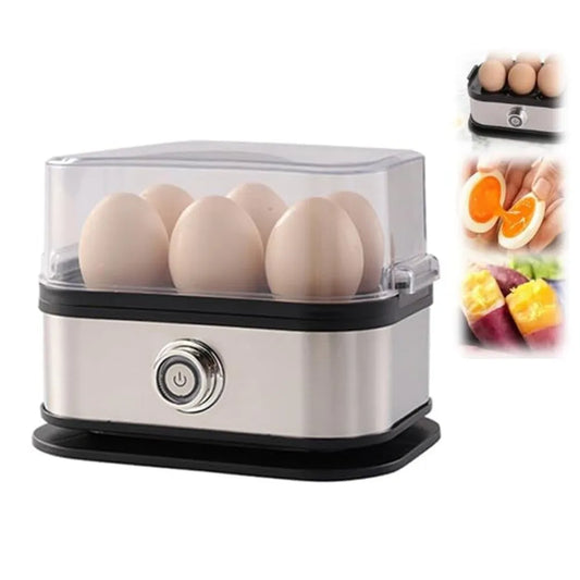 Smart Auto Shut-Off Egg Cooker, 6 Egg Capacity