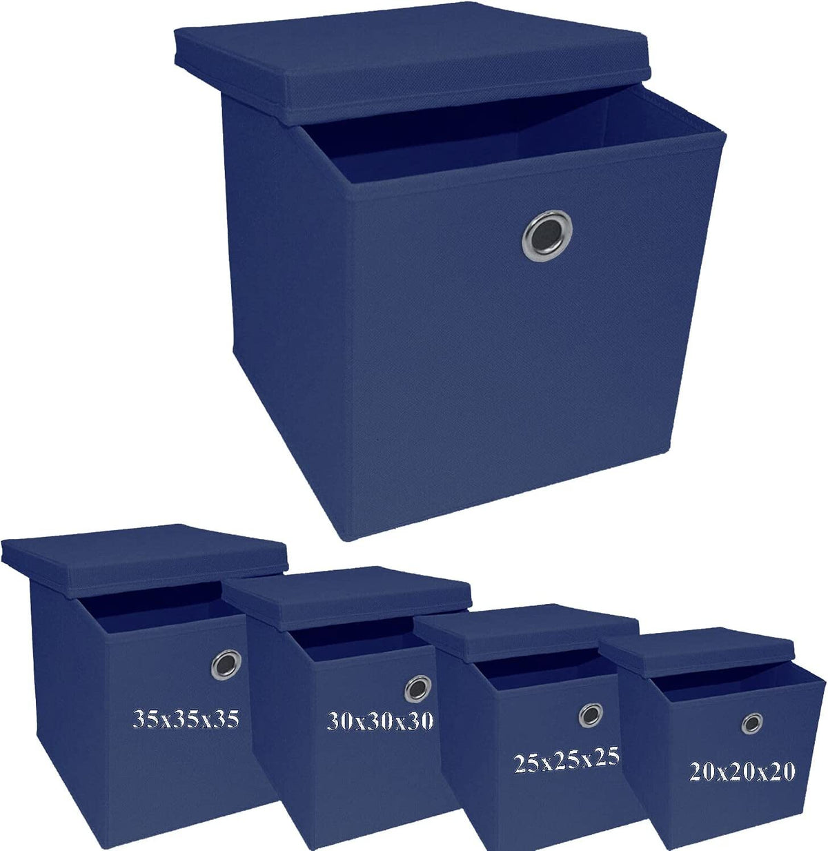 Foldable Storage Boxes Collapsible Box Boxes Home Clothes Organizer Fabric Cube